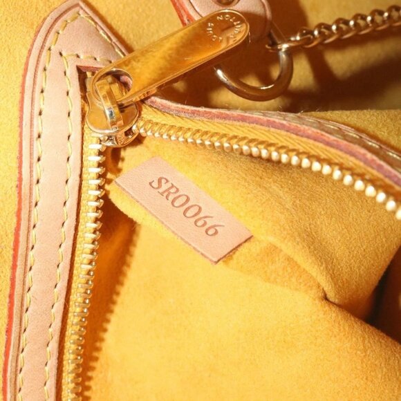 LOUIS VUITTON Monogram Multicolor Bucket Frange ToteBag Black M40110 Auth 25649S - Picture 11 of 15